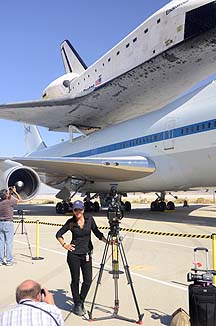 Space Shuttle Endeavour at NASA Dryden Flight Research Center, September 20, 2012